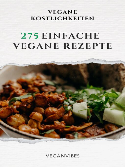 Title details for Vegane Köstlichkeiten by Tristan Haug - Available